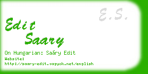 edit saary business card